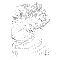 Кріпильна пластина VAG 8H0807739A