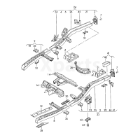 Перехідна деталь VAG 7L6801670