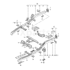 Перехідна деталь VAG 7L6801670