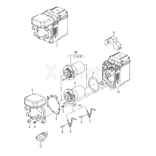 Корпус теплообмінника VAG 7L6819953D