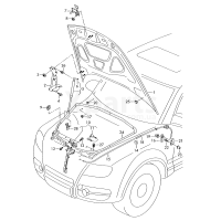 Петля крышки VAG 7L6823301B