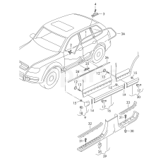 пружинний затискач VAG 7L6853585