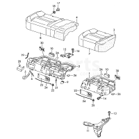 Оббивка сидіння (шкіра) з підігрівним елементом anthrazit VAG 7L6885405GRXQC