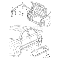 Ковпачок чорний satinschwarz VAG 4E085314001C