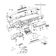 Накладка сірий-birkenmaser VAG 4E0857237C3J3
