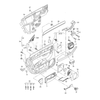 Накладкасерый-birkenmaser VAG 4E4867420G3J3