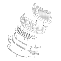 Молдингхром VAG 7M3853763739