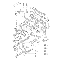 Стійка A всередині VAG 1Z0802624