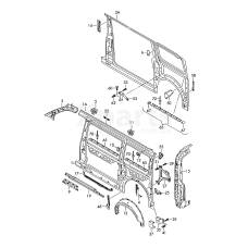 С-подібна напрямна VAG 7H0860645