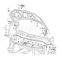Упор VAG 7H0823434