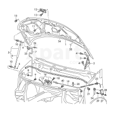 Упор VAG 7H0823434