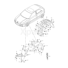 Заклепка, распорная VAG N91091201