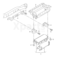 Модуль подушки безпеки VAG 8R0880204E