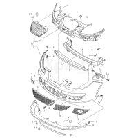 Напрямний профіль VAG 5P0807184A