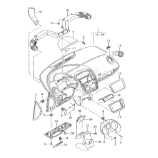 Кожух VAG 1P1857504B1MM