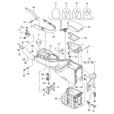 Кутник, кріпильний VAG 5P0863525B
