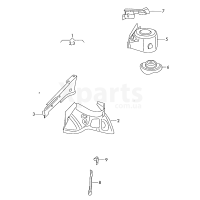 Опора VAG 1Z0806083B