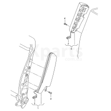 Модуль бічної подушки безоп. VAG 1K4880241B