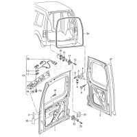 Накладка ручки VAG 2K5827574S9B9