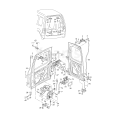 Тяга VAG 2K0829217A