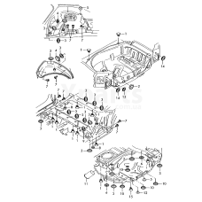 Трубка для видалення повітря VAG 4F0801349