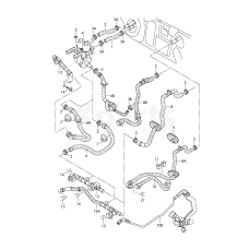 Шланг подачі нагрітого повітря VAG 4F1819342AC