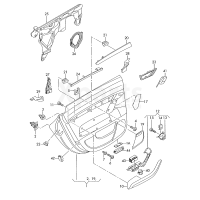 Шумоізоляція для обшивки дверей VAG 4F0863981A