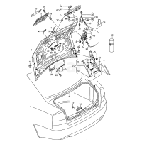 Кришка багажного відсіку VAG 8E5827023AA