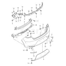Захист картера двигуна VAG 1P0825189F