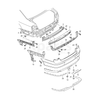 Молдинг VAG 3C5807459CL85