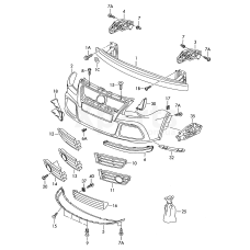 Напрямний елемент VAG 6Q0807178A