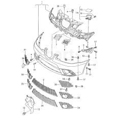 Кожух VAG 6L6807752GRU