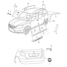 пружинний затискач VAG 5J0853573