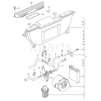 Затискач VAG 2E0819059