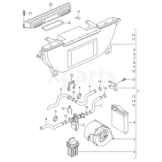Затискач VAG 2E0819059