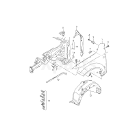 Кутник, кріпильний VAG 4L0821140A