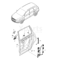 Направляющая VAG 4L0839068