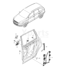 Напрямна VAG 4L0839068