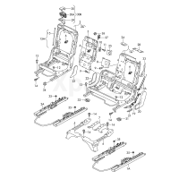 Каркас сидіння VAG 4L0883108L9AM
