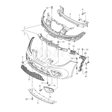 Кожух VAG 5P88536659B9