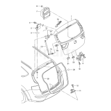 Рукоятка VAG 5Р0827565D