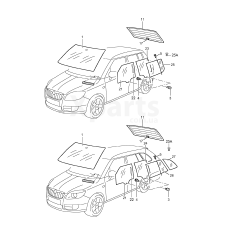 Напрямна VAG 5J7845757