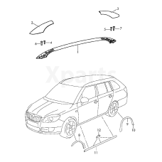 Саморіз, шестигранний (комбі) VAG N91134701