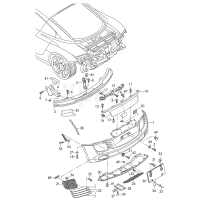 Спойлерчорний satins Сhwarz VAG 420807521A3FZ