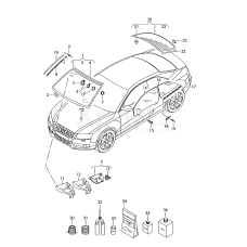 Накладка VAG 8T0907225