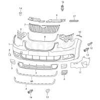 Кронштейн VAG 3T0807056