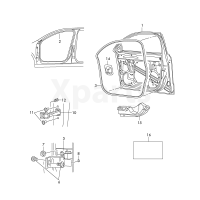 Двері VAG 3T0831051A