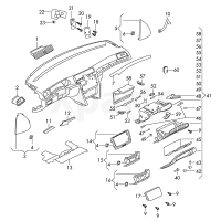 Накладка для вимикача VAG 3T08580691QB