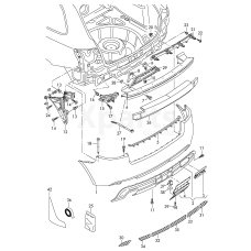 Кожух VAG 8P080782001C