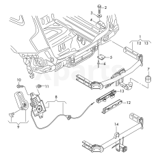 Корпус VAG 8R0800630